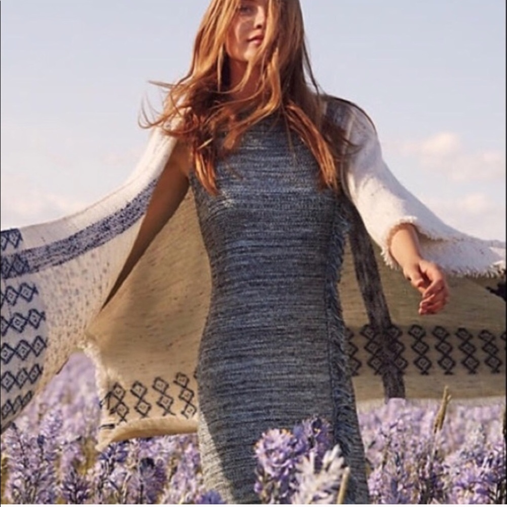 Anthropology Holding Horses Fringe Dress